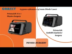 تصميم جديد متعدد الوظائف EndoLaser آلة إزالة الأوردة الحمراء 635 980 1470nm Diode Laser Endolaser